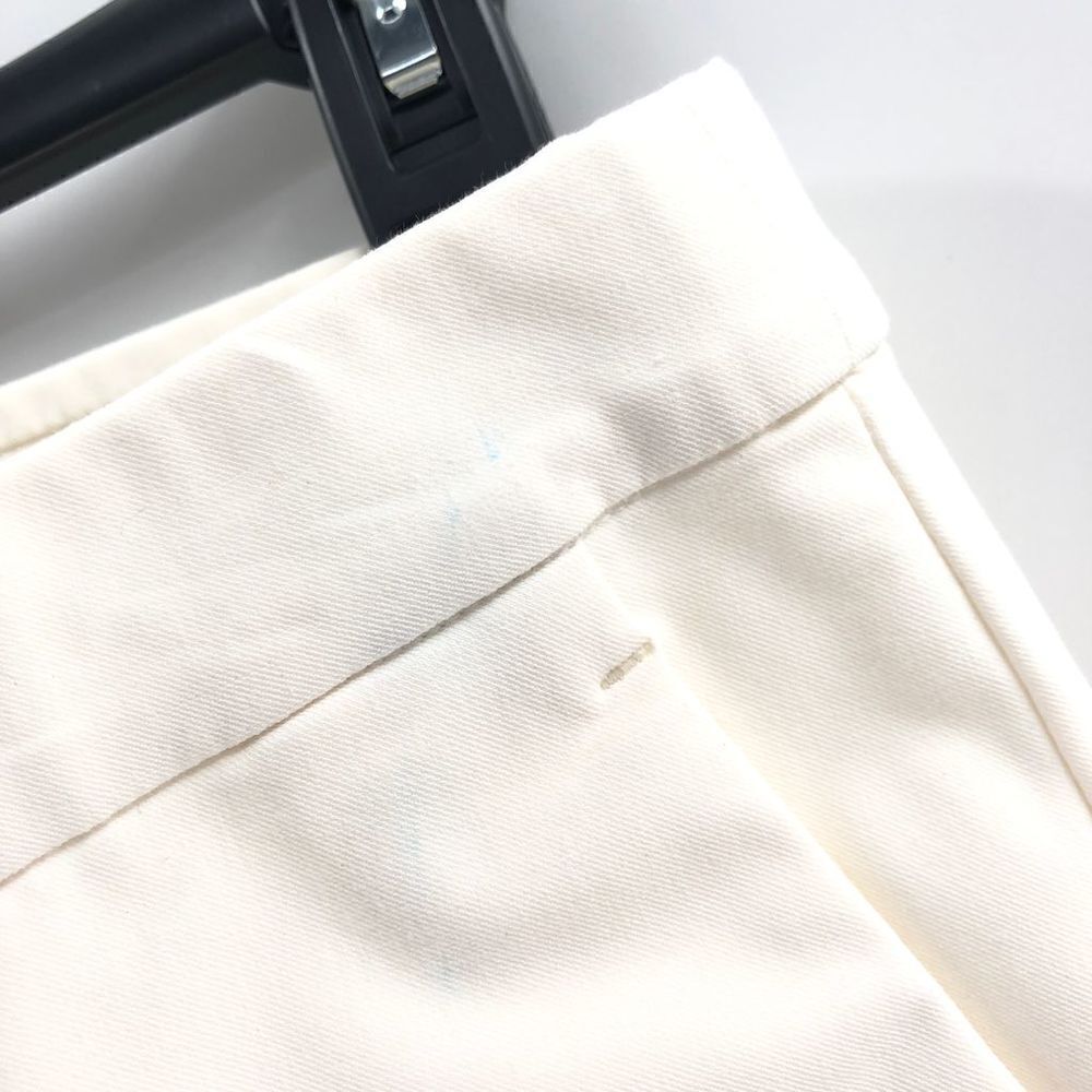 Theory Thaniel Approach Stretch Cropped Pants Ivory 10 - Picture 4 of 9